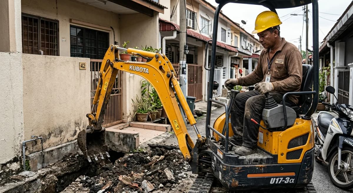 Panduan Sewa Backhoe untuk Kontraktor Kecil